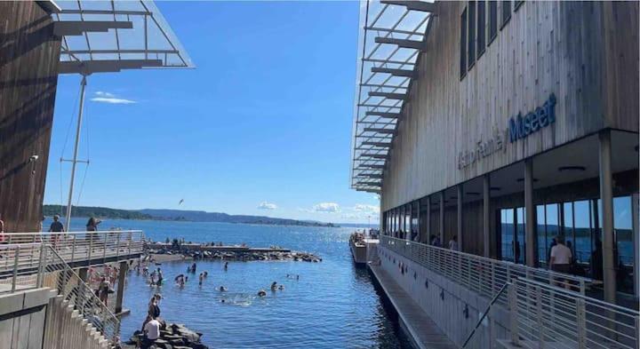 Exclusive Apartment, Sea View To Oslo Fjord, Located On Water In Oslo Center Екстер'єр фото
